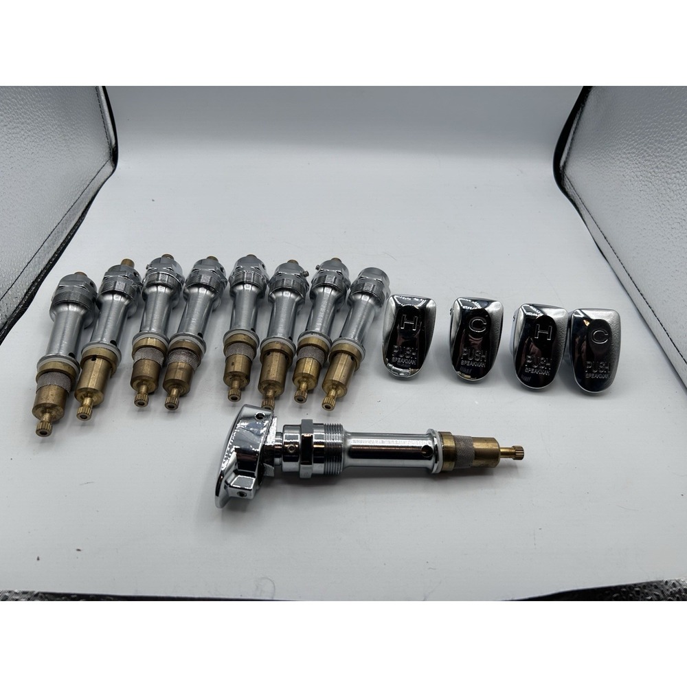 Speakman 11-0443C & 11-0443H Meter Stems For Sink Faucet Lot Of 9